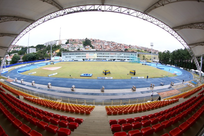 A Arena Caixa receberá o Grande Prêmio Brasil de atletismo