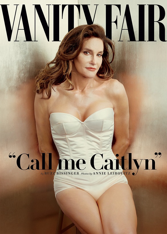 Bruce Jenner, que agora se chama Caitlym na capa da Vanity Fair desta semana
