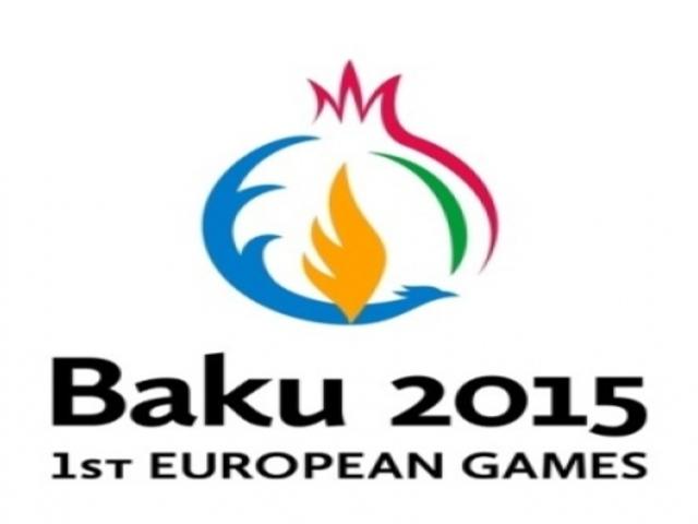 Logotipo oficial dos primeiros Jogos Europeus, que serão realizados em Baku, no Azerbaijão