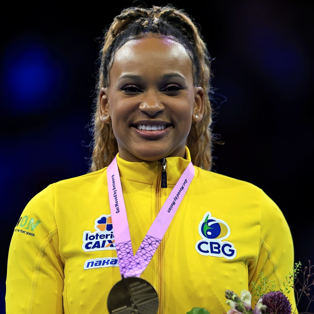 Rebeca Andrade Mundial de ginástica artística 2023 Medalha de ouro