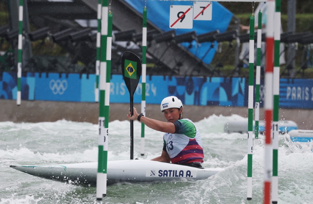 Ana Sátila canoagem slalom Jogos Paris-2024