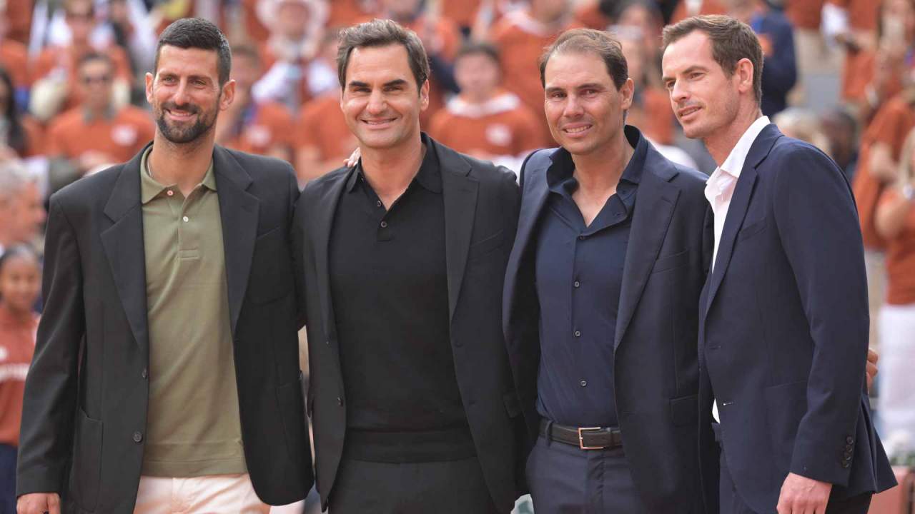 Djokovic, Federer, Nadal e Murray em Roland Garros - ATP Tour