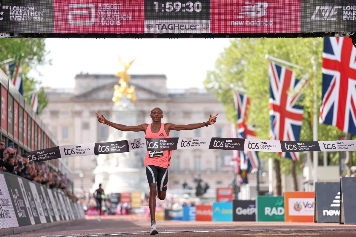 Sabastian Sawe Maratona de Londres 2026 Recorde mundial