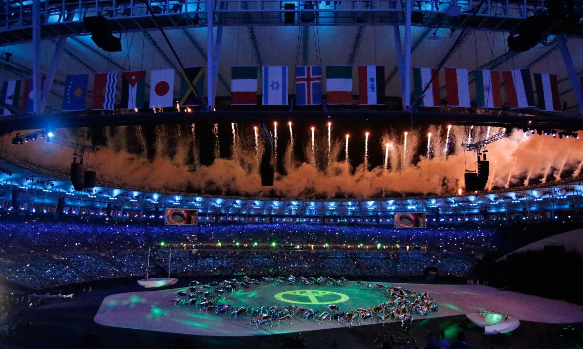Cerimônia de abertura Rio-2016 Estádio do Maracanã
